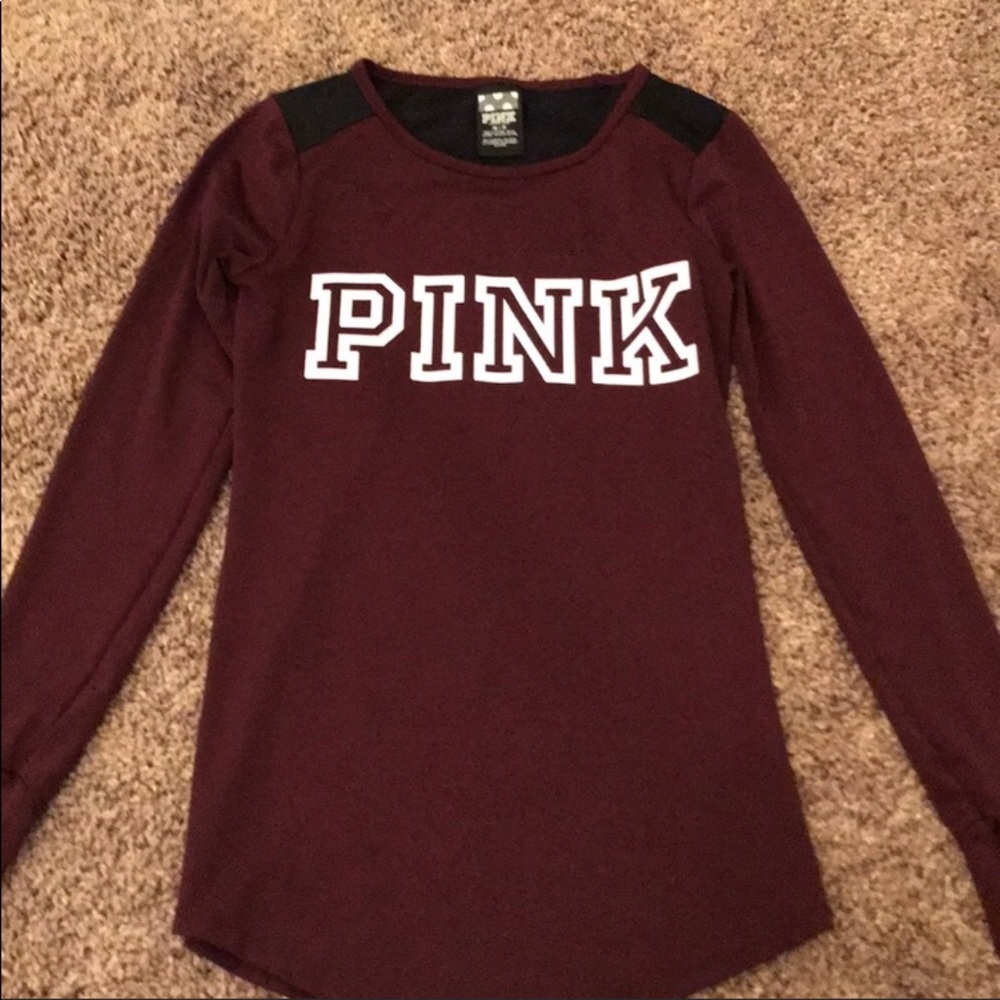 Pink maroon shirt